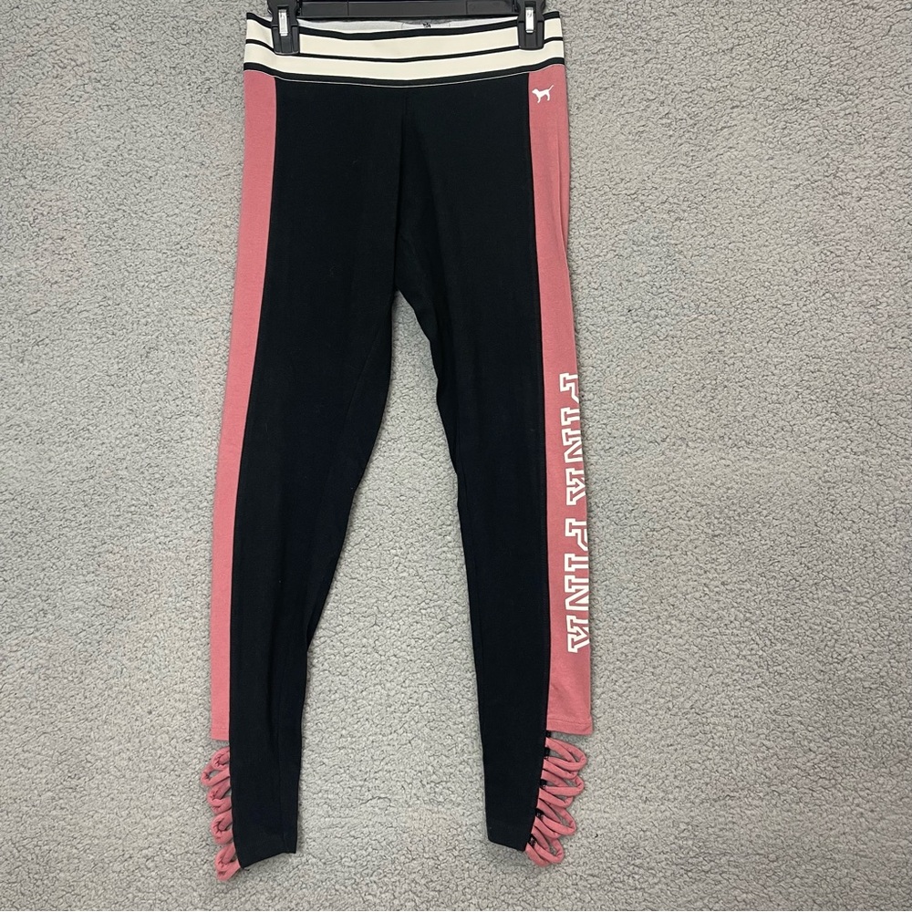 Pink Victoria secret leggings size medium